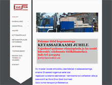 Tablet Screenshot of invester.ee